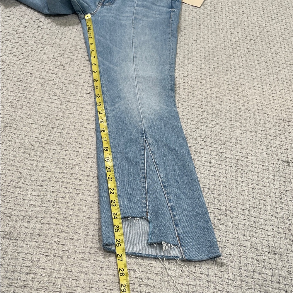 Women’s MOTHER Insider Crop Pointy Fray Lets Get it Together 10987-1709 Size 29 - Picture 15 of 16